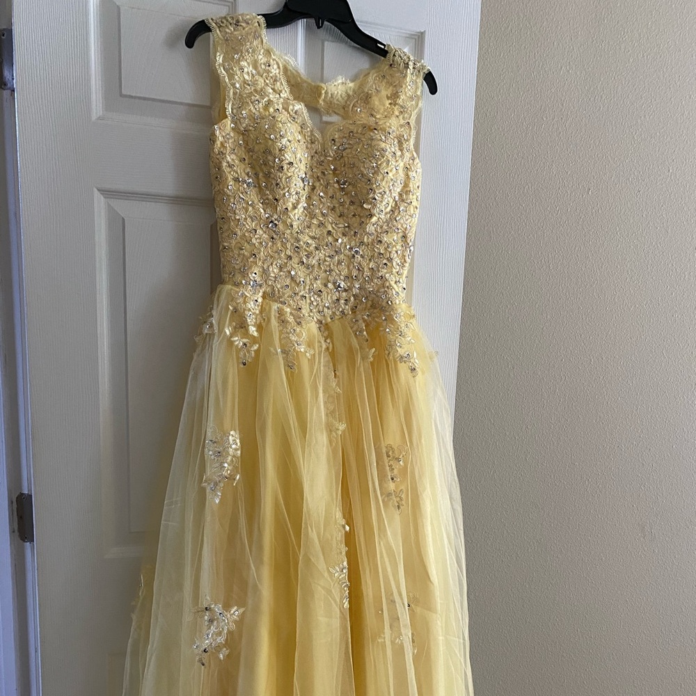 Gorgeous ball gown or prom dress.